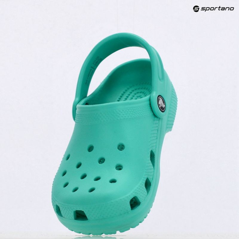 Vaikiškos šlepetės Crocs Classic Clog Kids lagoon 6
