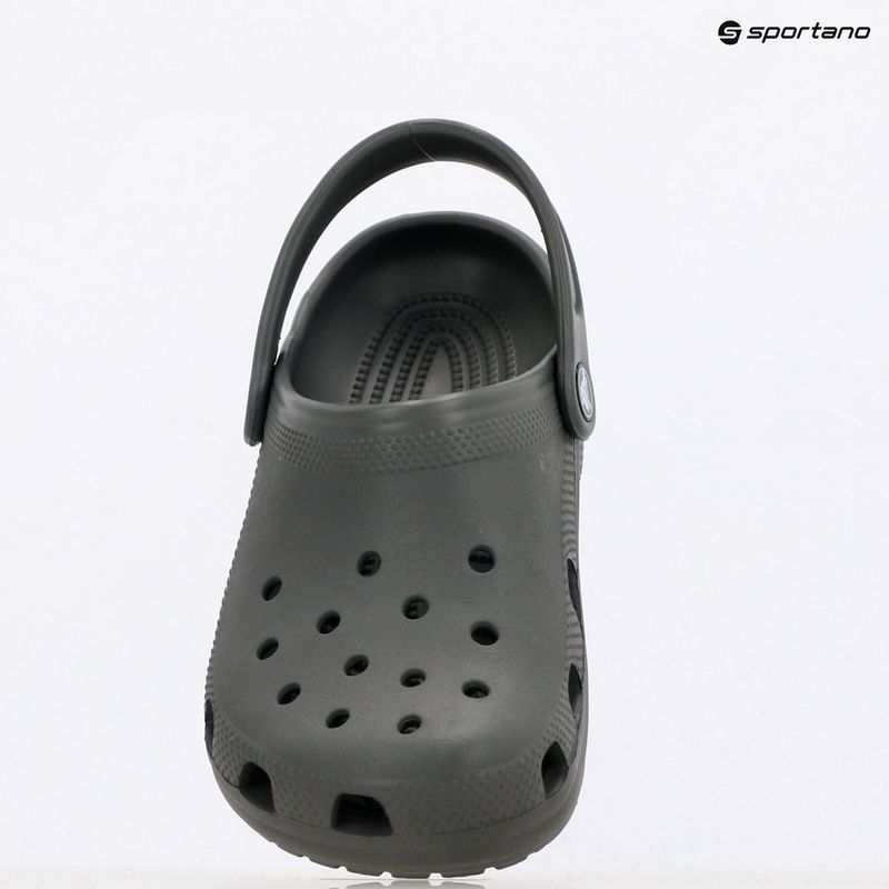 Vaikiškos šlepetės Crocs Classic Clog Kids slate grey 8