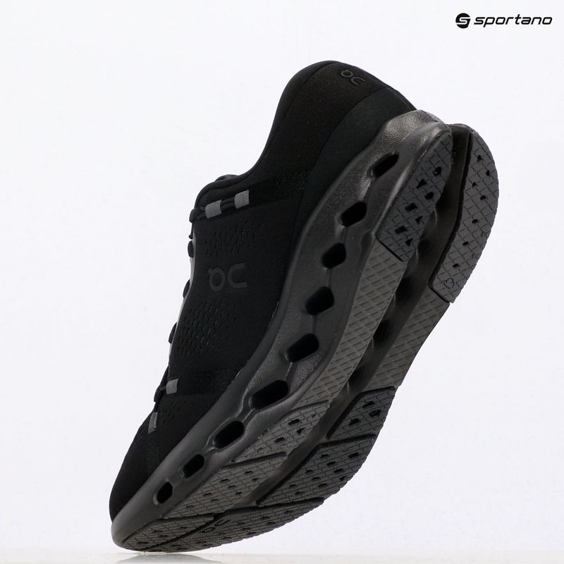 Vyriški bėgimo bateliai On Cloudsurfer 2 black/black 9