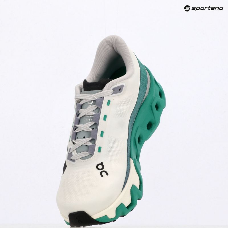 Moteriški bėgimo bateliai On Cloudmonster Hyper white/mint 9