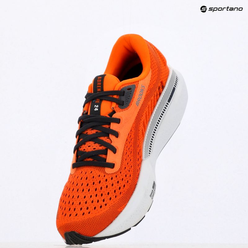 Vyriški bėgimo batai Brooks Adrenaline GTS 24 orange/ebony /country blue 9