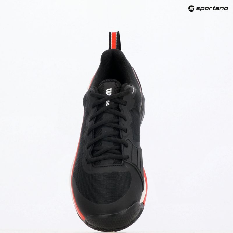 Vyriški teniso batai Wilson Rush Pro 4.5 Clay black/ infrared/ white 8
