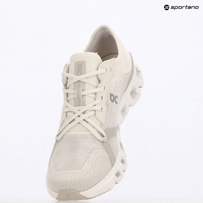 Moteriški treniruočių batai On Running Cloud X 4 AD white/wolf 9