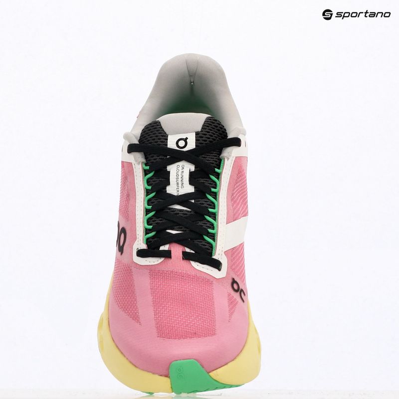 Moteriški bėgimo batai On Running Cloudsurfer Next pink/limelight 9
