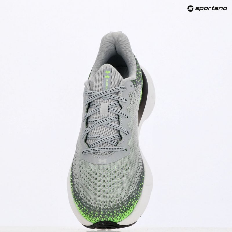 Vyriški bėgimo batai Under Armour Infinite mod gray/hyper green/black 9