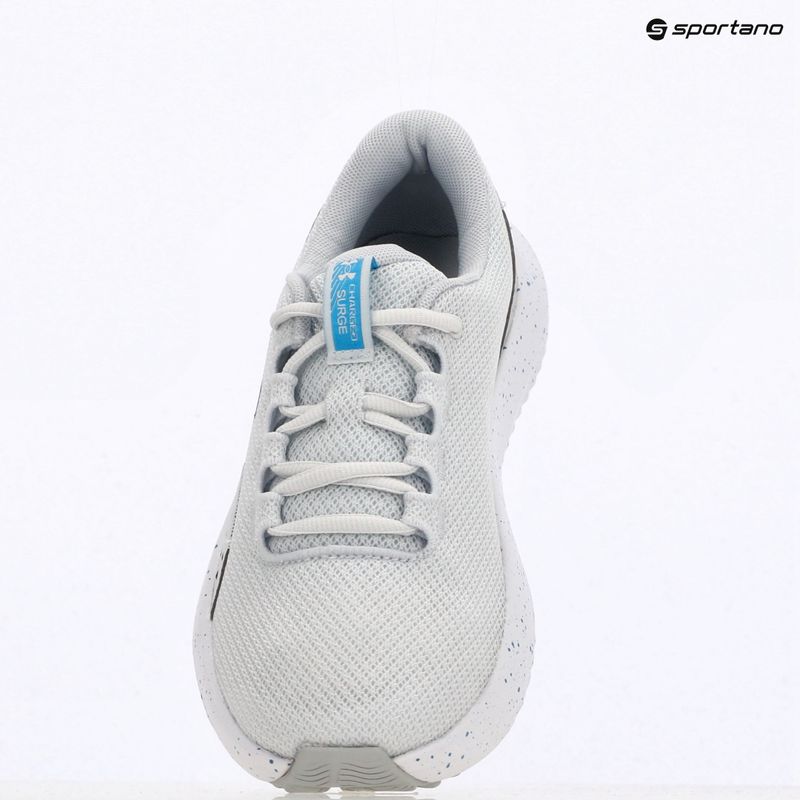 Moteriški bėgimo bateliai Under Armour Charged Surge 4 distant gray/halo gray/ether blue 6