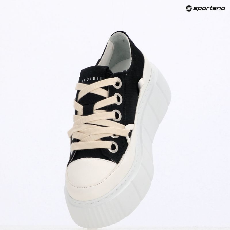 Moteriški batai INUIKII Matilda Canvas Low black 9