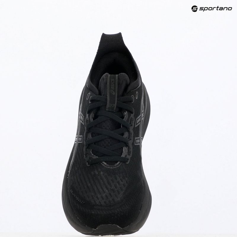Moteriški bėgimo batai ASICS Gel-Nimbus 27 black/graphite grey 9