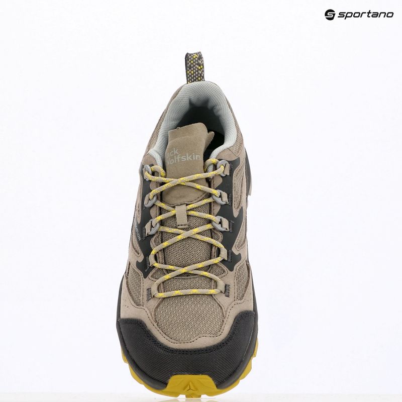 Vyriški turistiniai batai Jack Wolfskin Cyrox Vent Low chartreuse 12