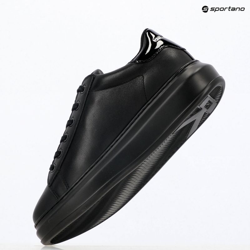 Vyriški batai KARL LAGERFELD Kapri Nft black leather/mono 9