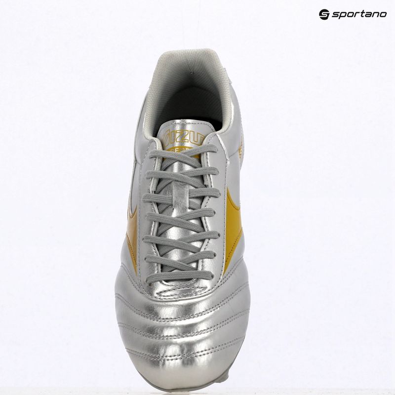 Vyriški futbolo batai Mizuno Morelia II Club Md galaxy silver/gold/gold 9