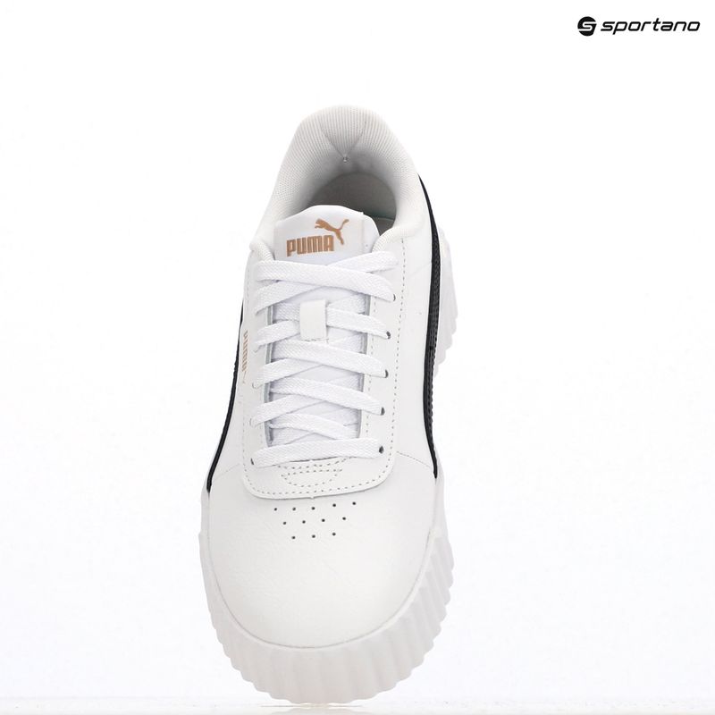 Moteriški batai PUMA Carina 3.0 puma white/puma black/puma gold 9