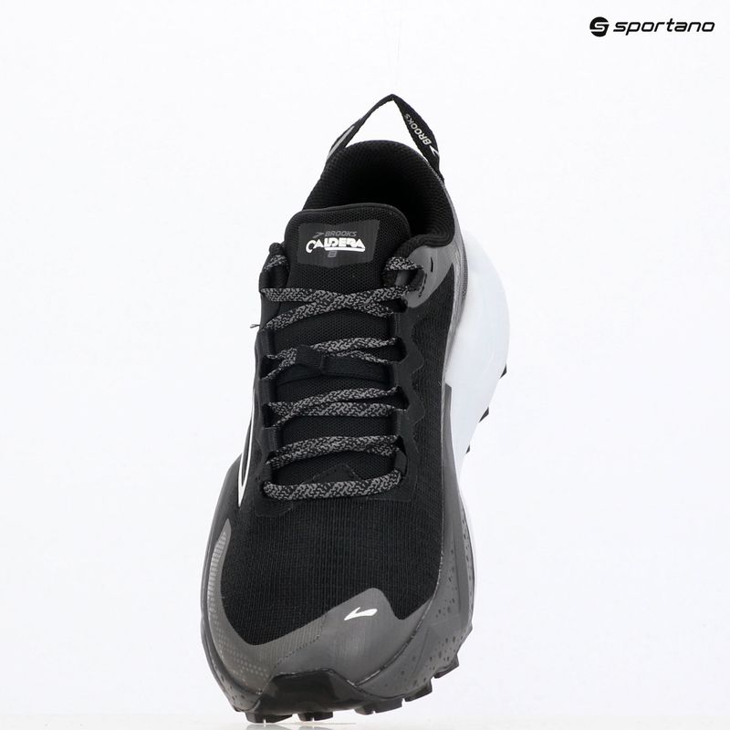 Vyriški bėgimo batai Brooks Caldera 8 black/blackened pearl/white 9