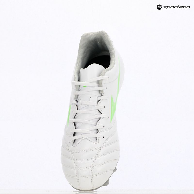 Vyriški futbolo bateliai Mizuno Monarcida Neo III Select Md white/neon green 11