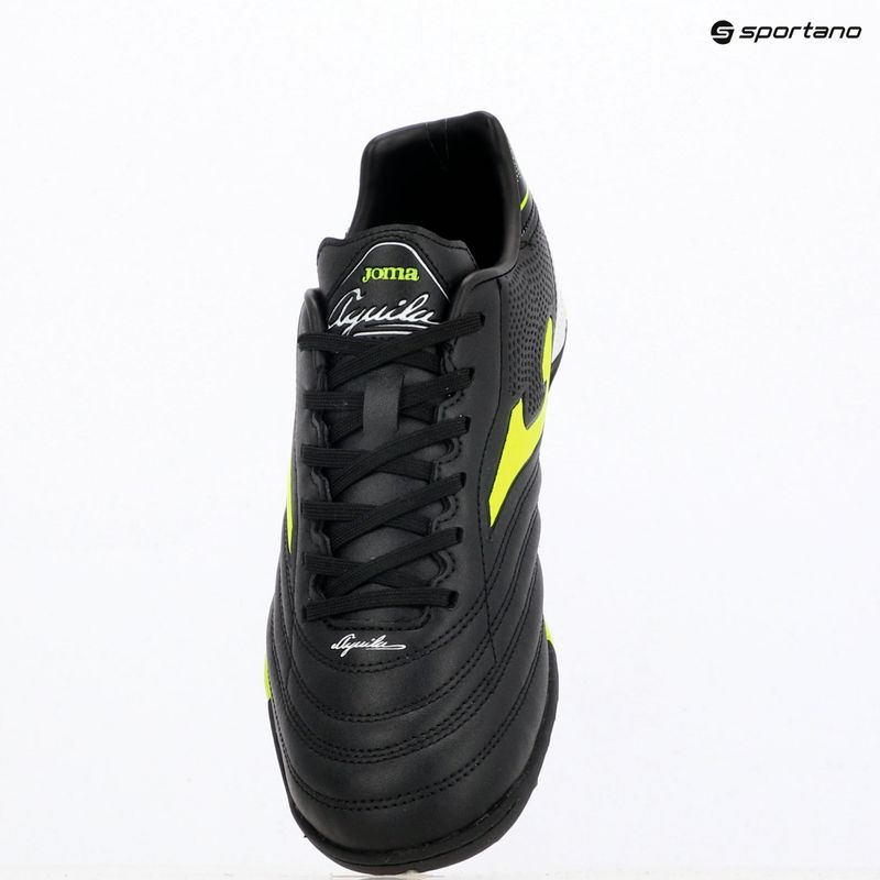 Vyriški futbolo batai Joma Aguila TF black/yellow 9