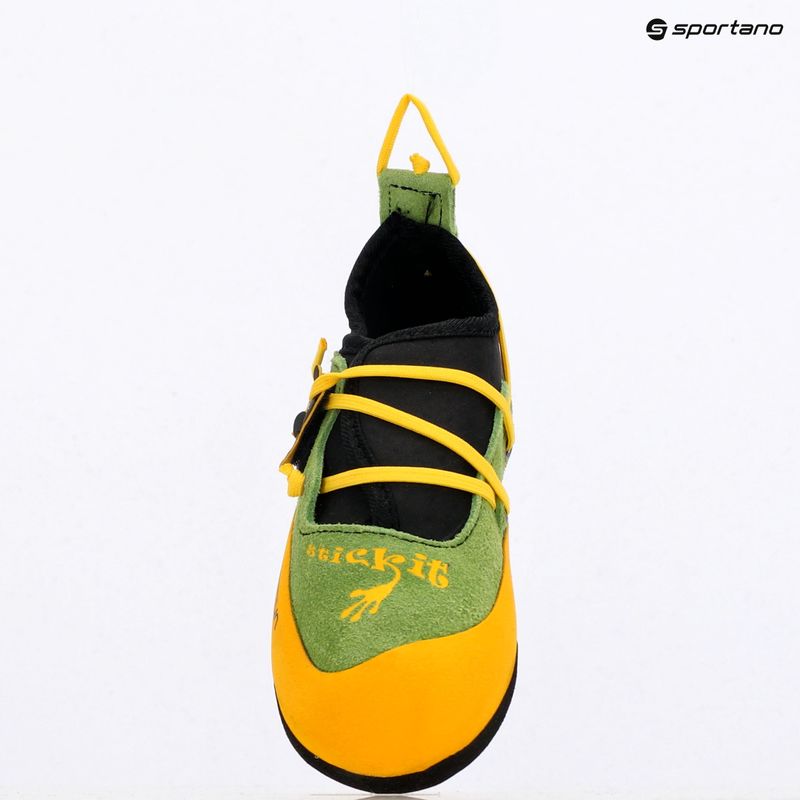 Vaikiški laipiojimo batai La Sportiva Stickit lime/ yellow 9