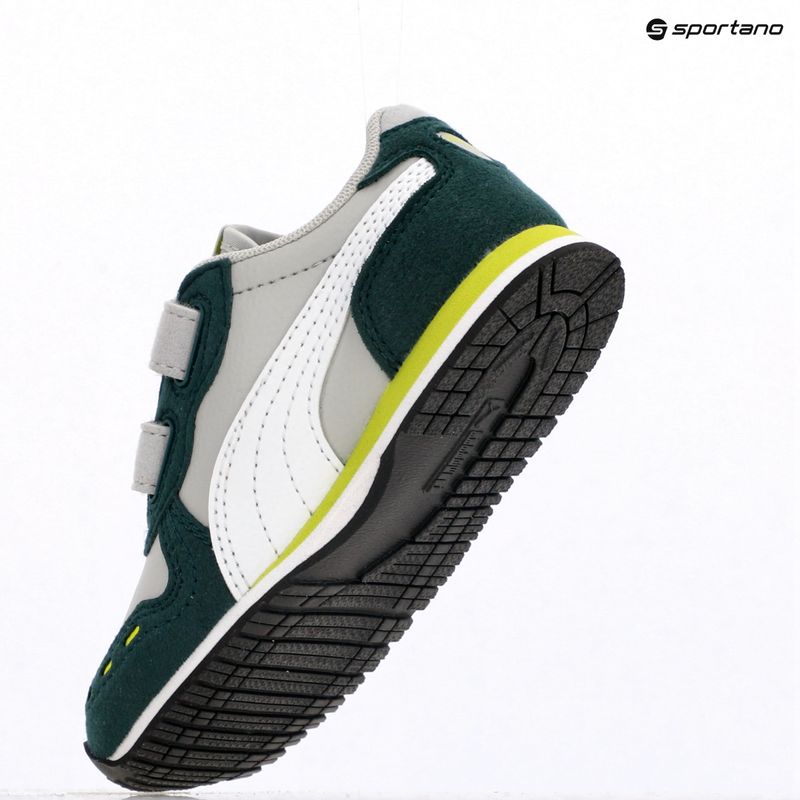 Vaikiški batai PUMA Cabana Racer SL 20 V Inf coollightgray/pumawhite/darkmyrtle/limesmash 9
