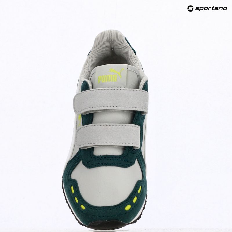 Paauglių batai PUMA Cabana Racer SL 20 V PS coollightgray/pumawhite/darkmyrtle/limesmash 9