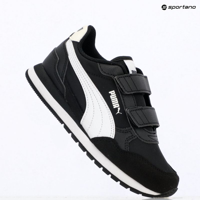 Paauglių batai PUMA ST Runner v4 NL V PS puma black/puma white 9