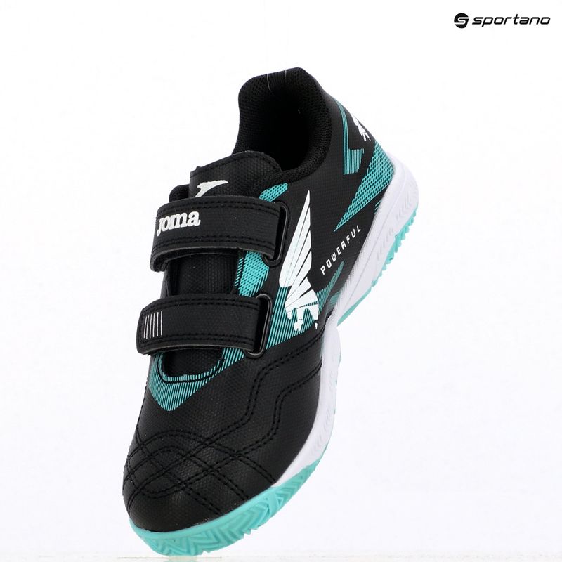 Vaikiški futbolo batai Joma Powerfull Jr IN black 9