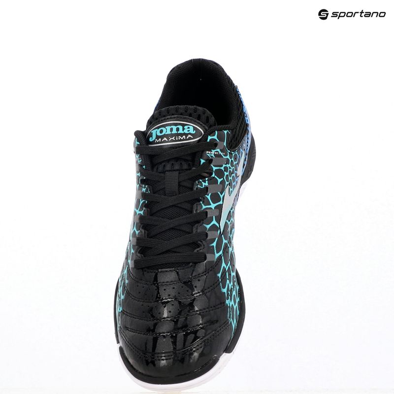 Vyriški futbolo batai Joma Maxima IN black/turquoise 9