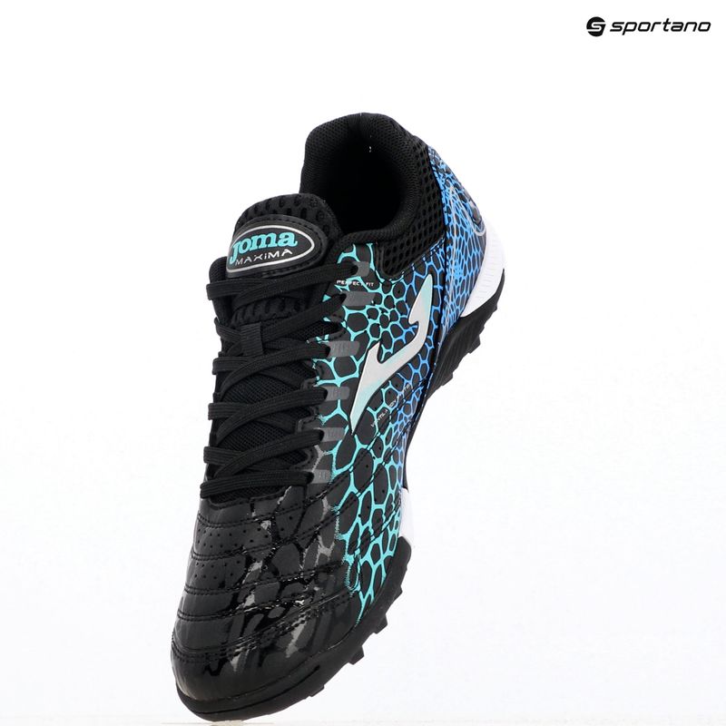 Vyriški futbolo batai Joma Maxima TF black/turquoise 9