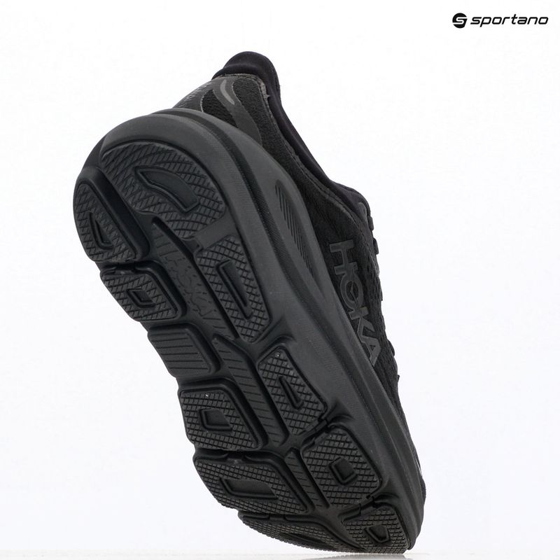 Moteriški bėgimo batai HOKA Bondi 9 black/black 17