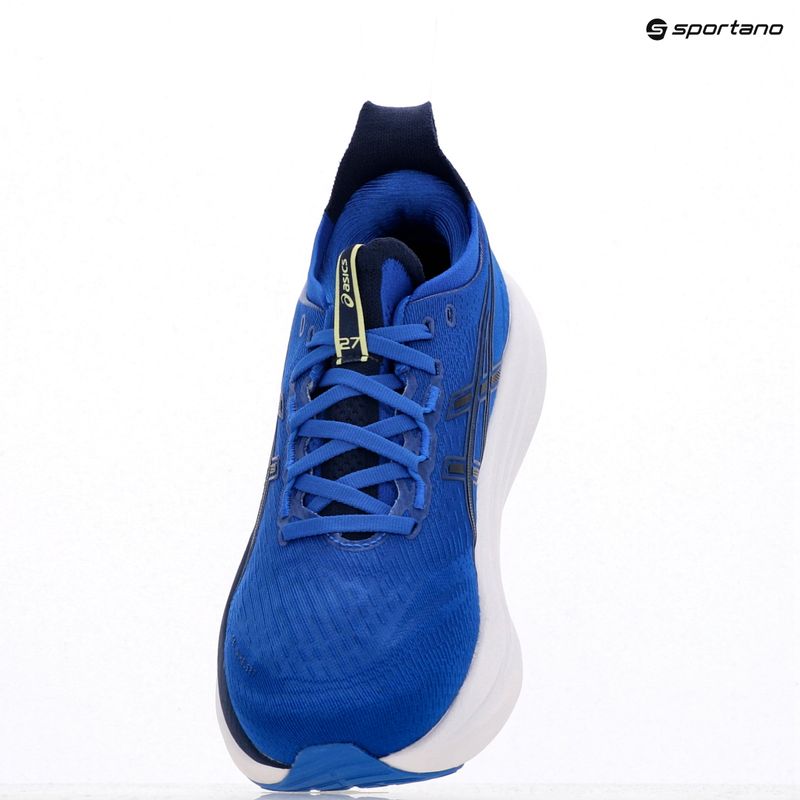 Vyriški bėgimo batai ASICS Gel-Nimbus 27 illusion blue/indigo blue 15