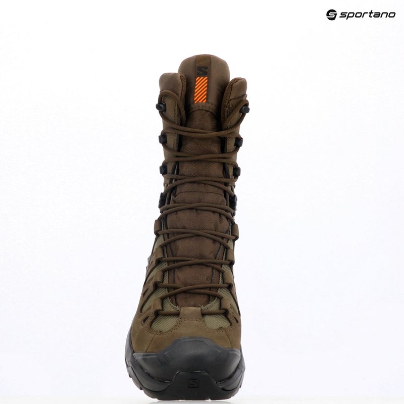 Turistiniai batai Salomon Quest Tracker High GTX earth brown/green 16