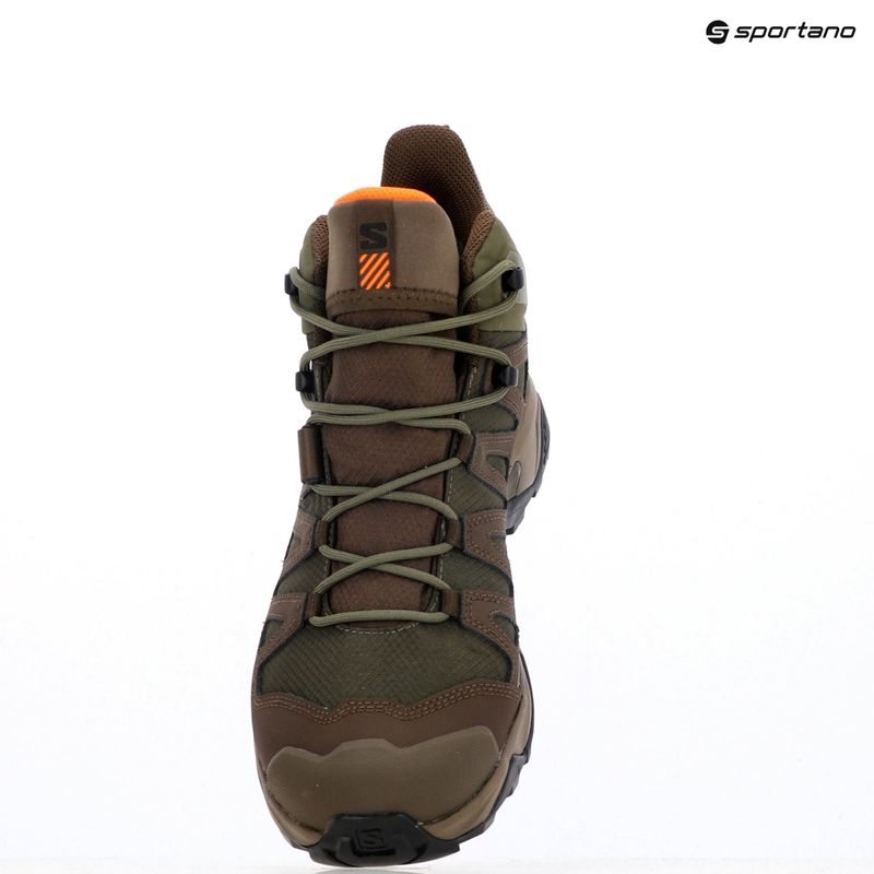Vyriški žygio batai Salomon X Ultra Tracker GTX green/earth brown/sharkskin 18