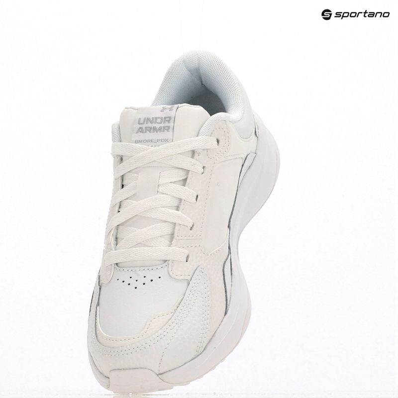 Vyriški treniruočių batai Under Armour Edge Leather white/white/halo gray 9