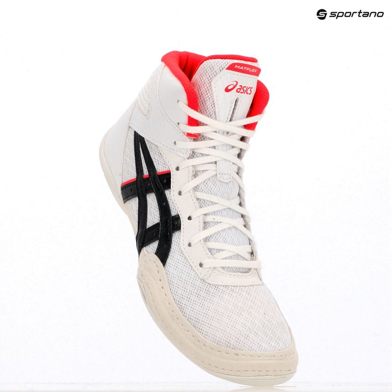 Imtynių bateliai ASICS Matflex 7 white/diva pink 15