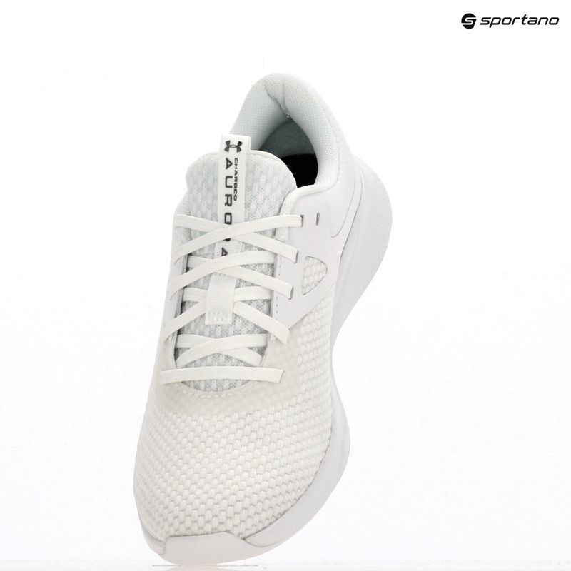 Moteriški treniruočių batai Under Armour W Charged Aurora 2 white/white/metallic warm silver 9