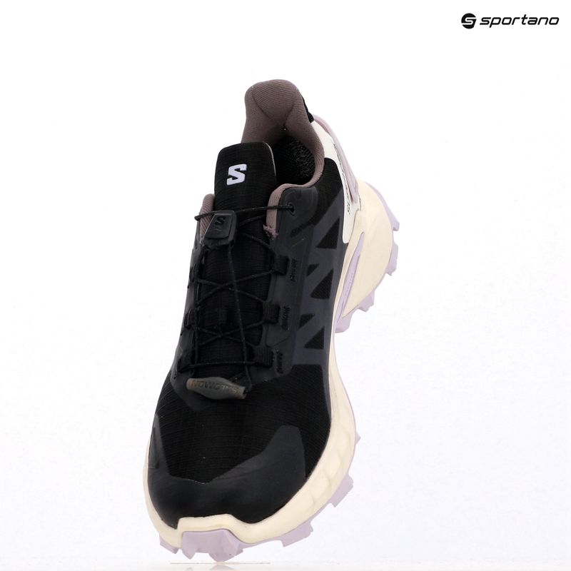 Moteriški bėgimo batai Salomon Supercross 4 GTX black/vanilla ice /orchid petal 11