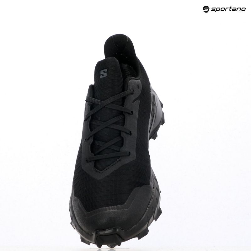 Moteriški bėgimo batai Salomon Alphacross 5 GTX black/black/ebony 11