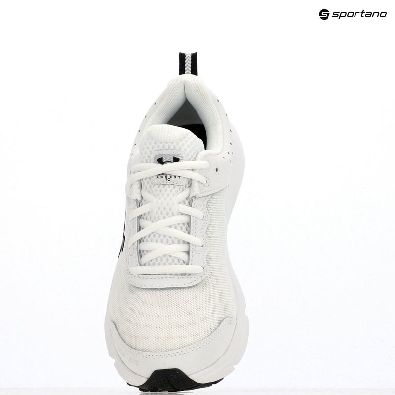 Vyriški bėgimo bateliai Under Armour Charged Assert 10 white/black/black 14