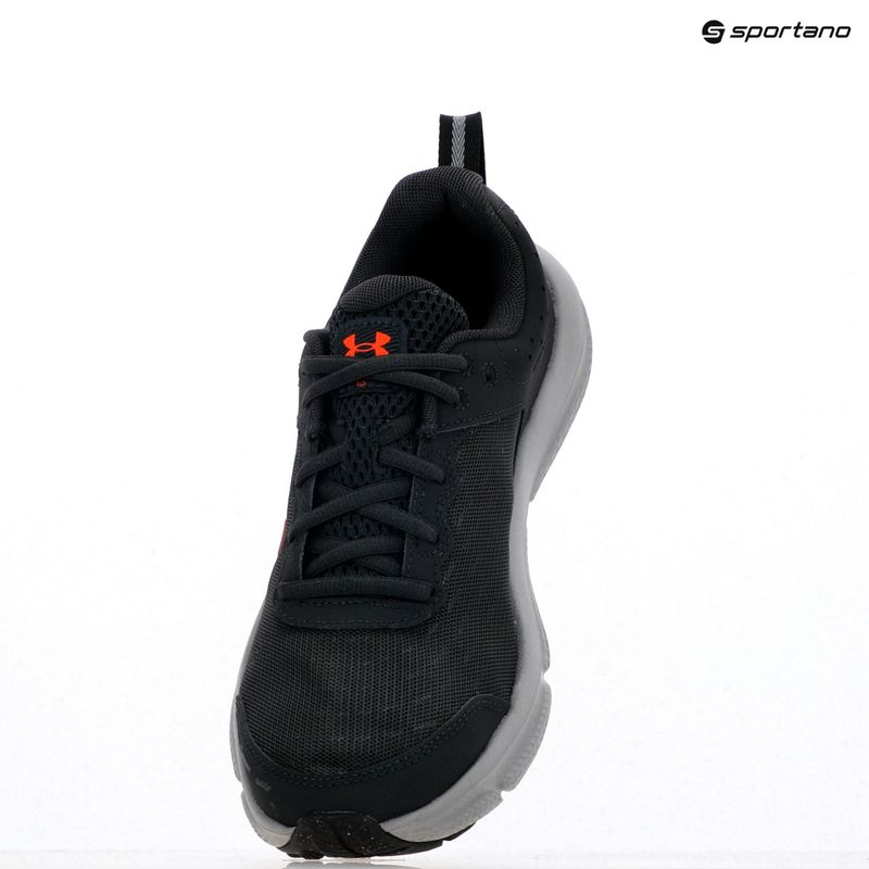 Vyriški bėgimo batai Under Armour Charged Assert 10 anthracite/anthracite/ares red 14