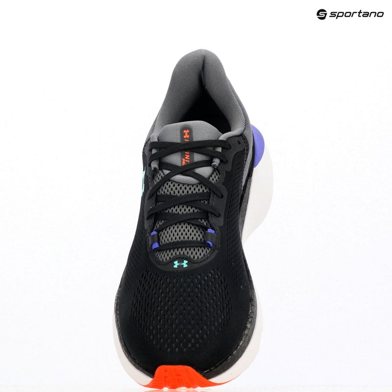 Vyriški bėgimo bateliai Under Armour Innfinite Pro 2 black/virtual violet/comet green 9