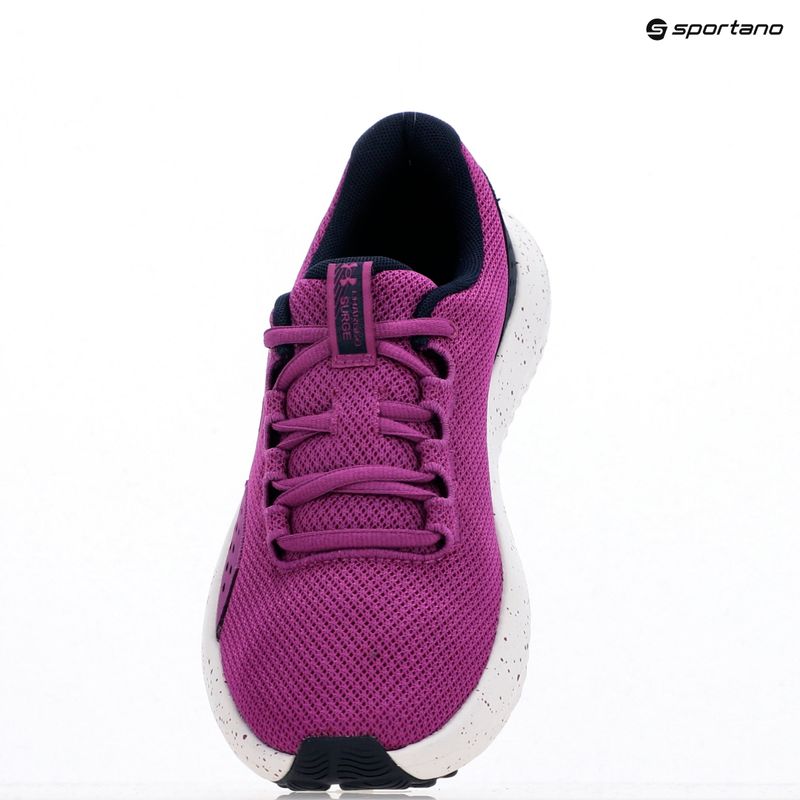 Moteriški bėgimo bateliai Under Armour Charged Surge 4 andromeda purple/midnight navy/midnight navy 14