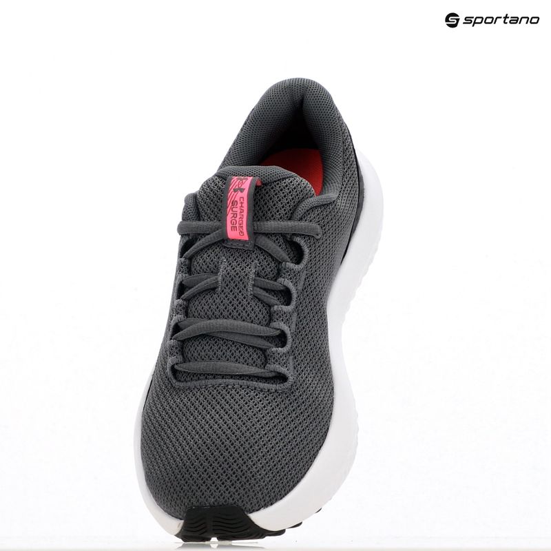Moteriški bėgimo bateliai Under Armour Charged Surge 4 castlerock/anthracite/aero pink 14