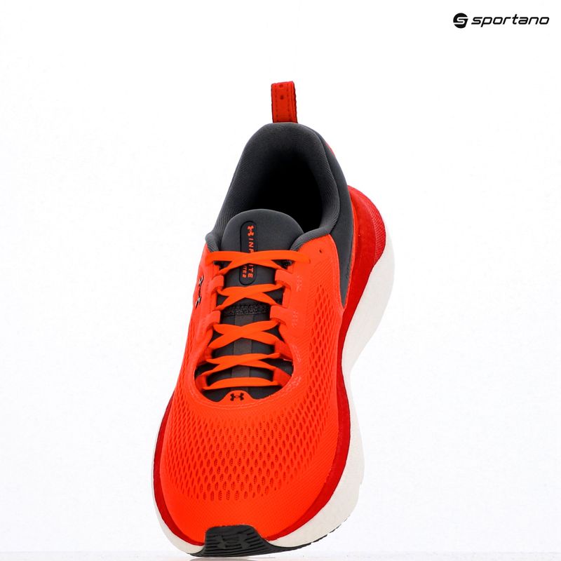 Vyriški bėgimo batai Under Armour Infinite Elite 2 ares red/castlerock/black 9