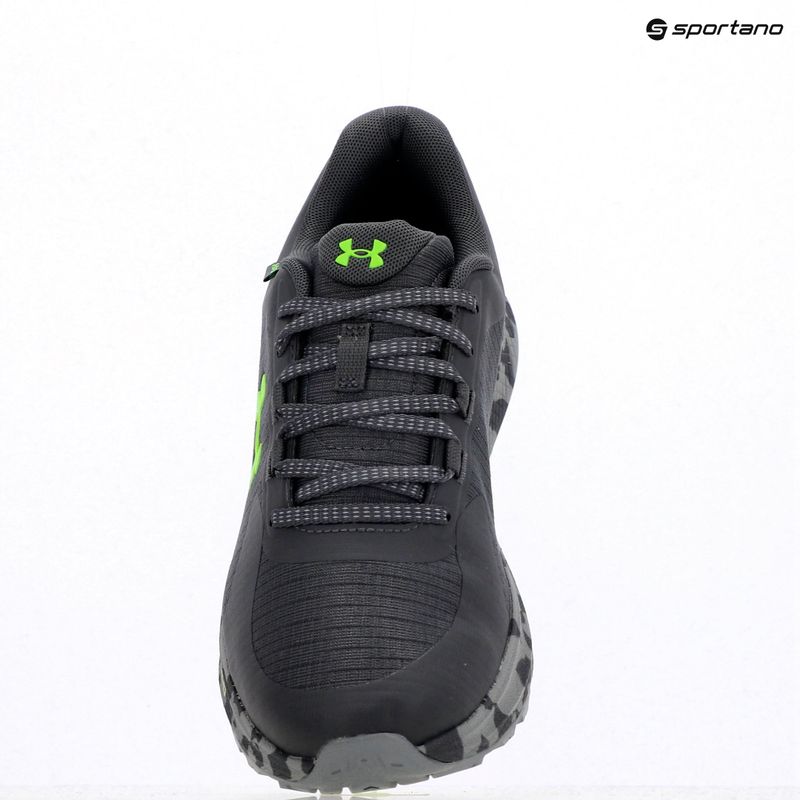 Vyriški bėgimo bateliai Under Armour Charged Bandit Trail 3 castlerock/steel/hyper green 11