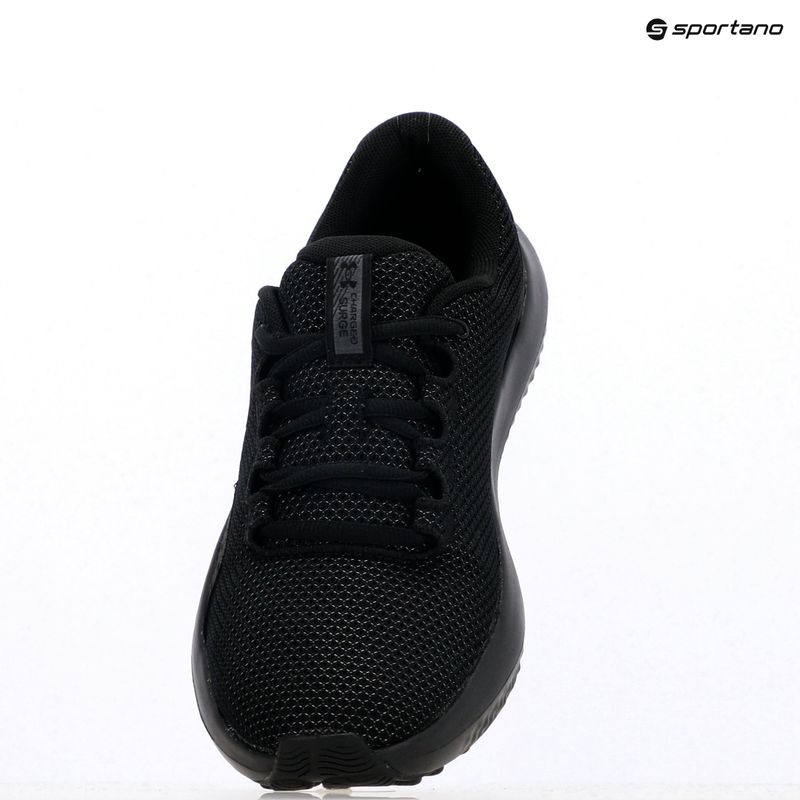 Moteriški bėgimo bateliai Under Armour Charged Surge 4 black/black/black 14