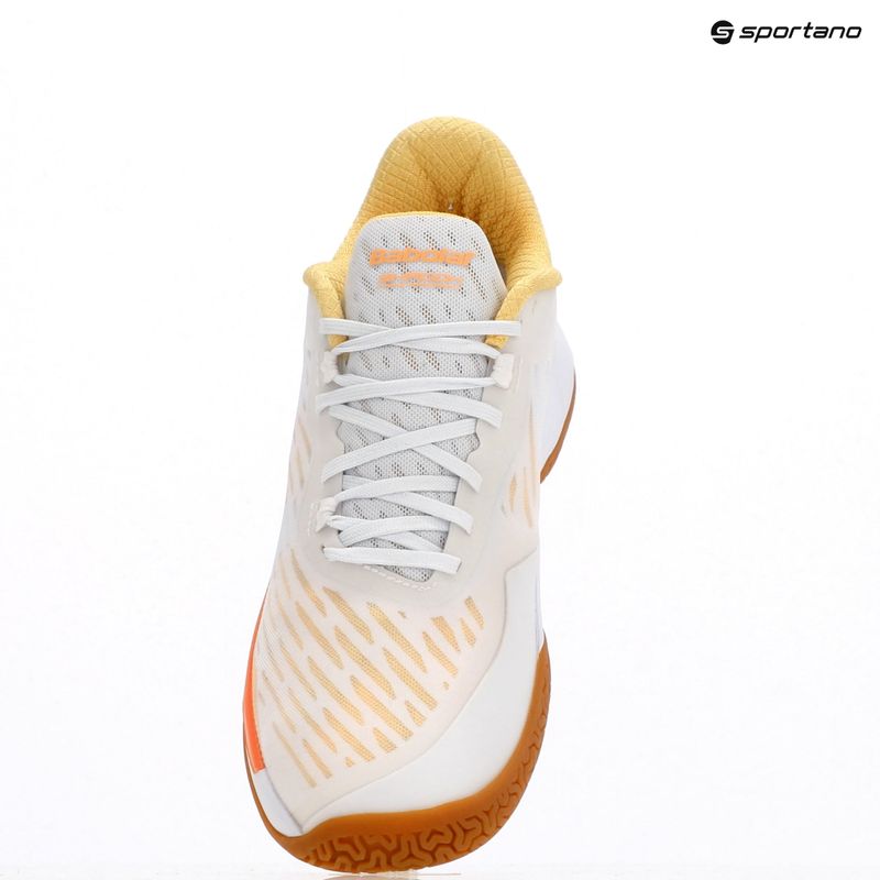 Moteriški badmintono batai Babolat Shadow Tour 5 W white/ yellow 14