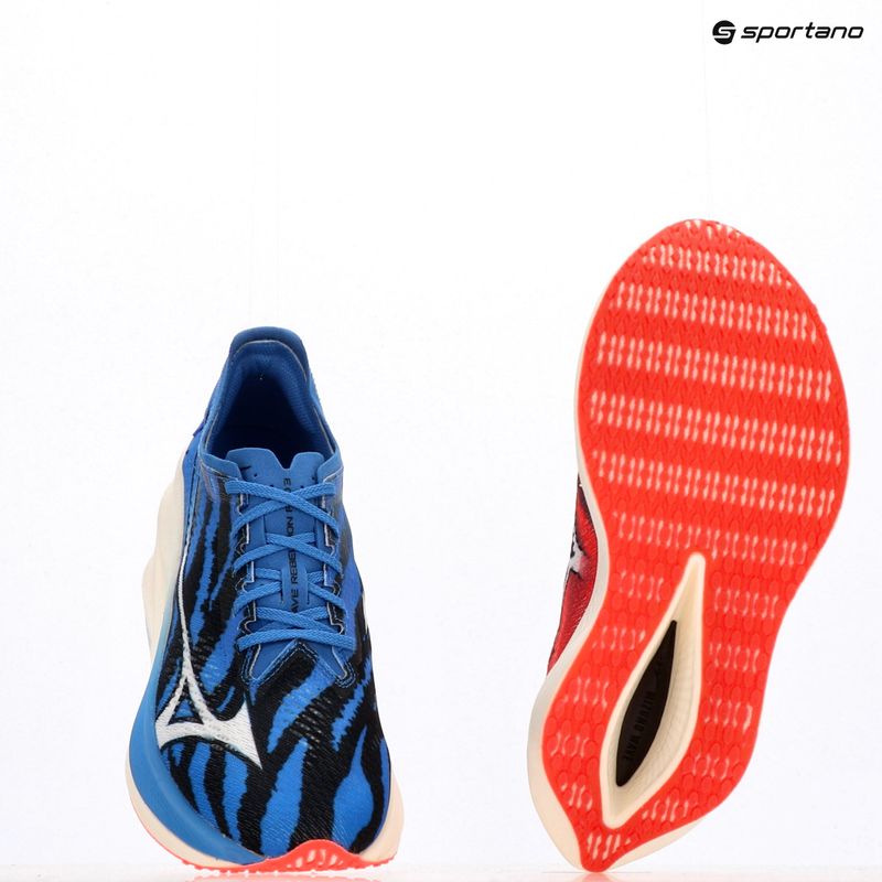 Bėgimo batai Mizuno Wave Rebellion Pro 3 ignition red/whte/baseball blue 9