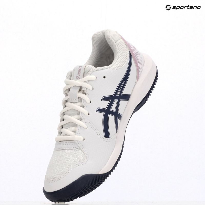Moteriški teniso batai ASICS Gel-Dedicate 8 Clay W white/indigo fog 16
