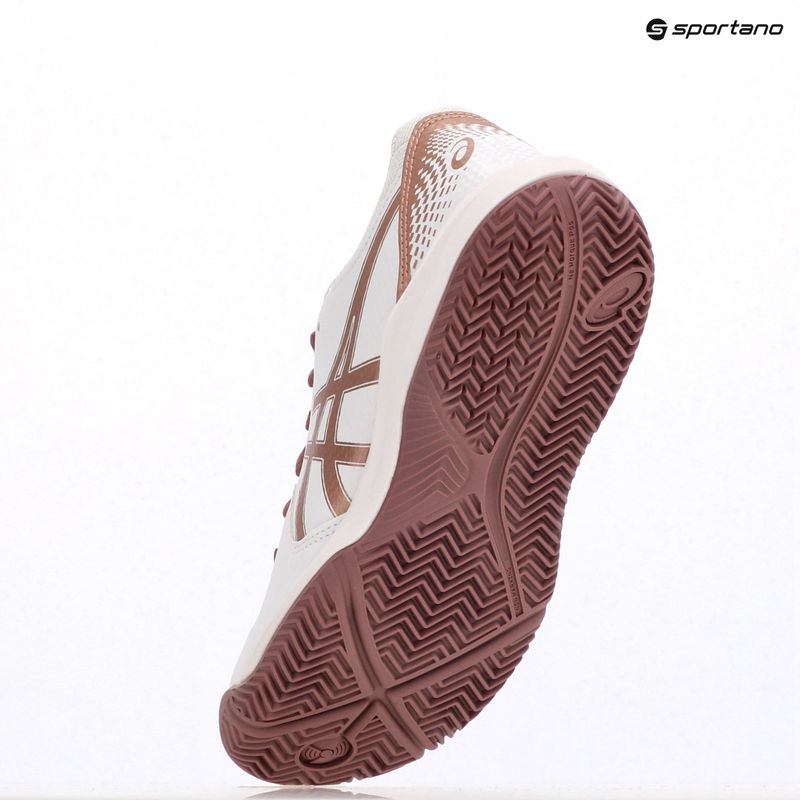 Moteriški padelio batai ASICS Gel-Dedicate 8 Padel W white/dark ube 16