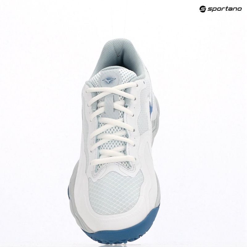 Moteriški teniso batai Mizuno Wave Enforce Court CC white/ parisian blue/ plein air 9