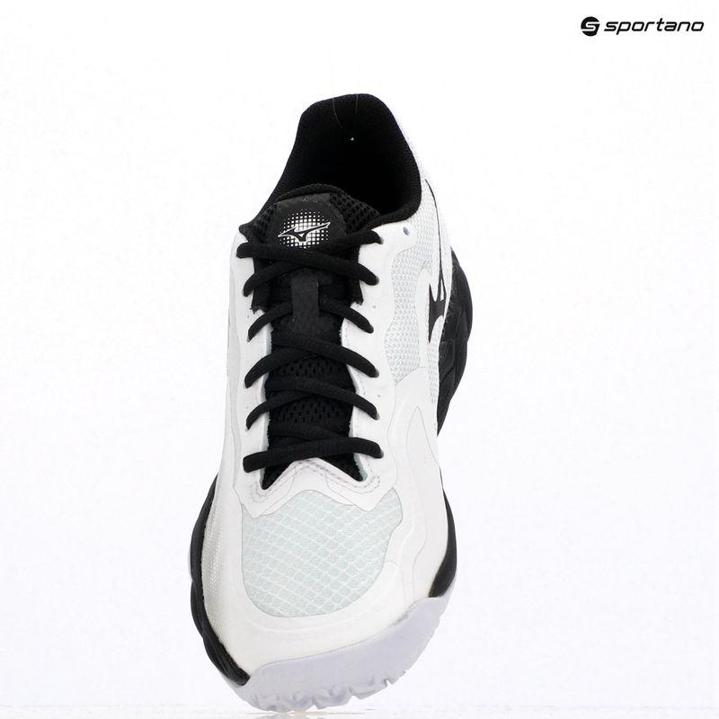Vyriški teniso batai Mizuno Wave Enforce Court CC white/ black/ iron gate 9