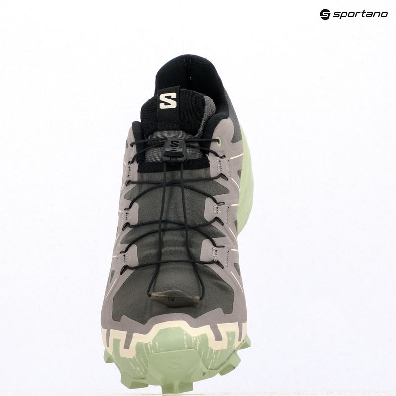 Moteriški bėgimo batai Salomon Speedcross 6 castlerock/vanilla ice/smoke green 9